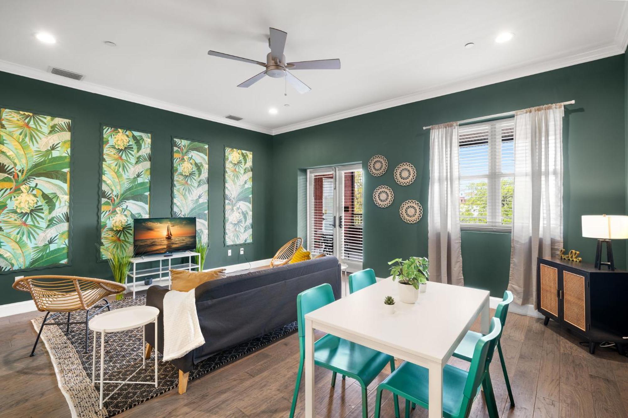 New! Rumba Roost - Upscale Ybor On 7th Ave, Shared Balcony Tampa